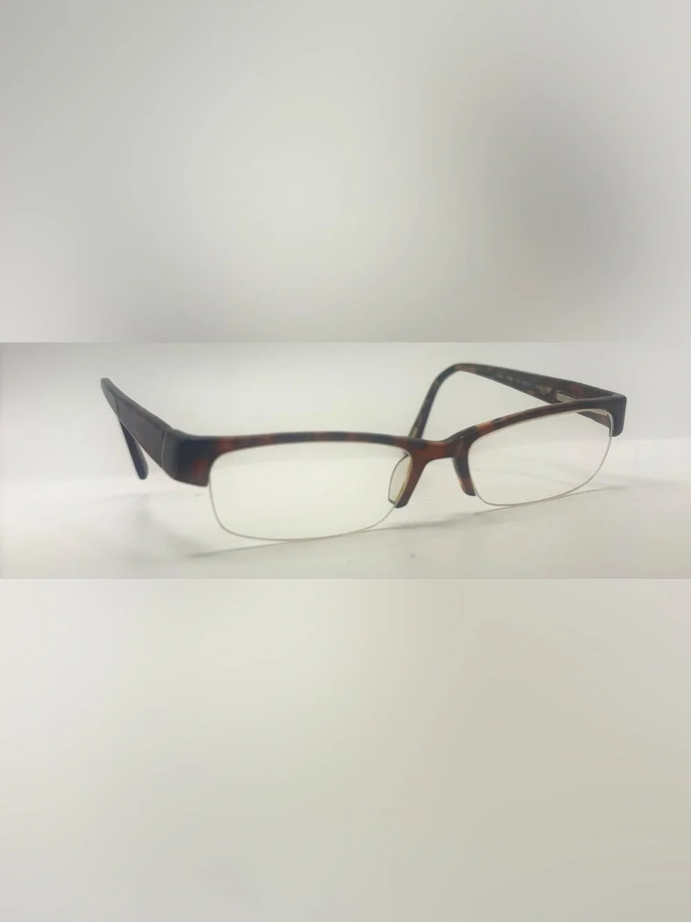 Ted Baker B805 Tortoise Oval Half-Rim Sunglasses Frames Only
